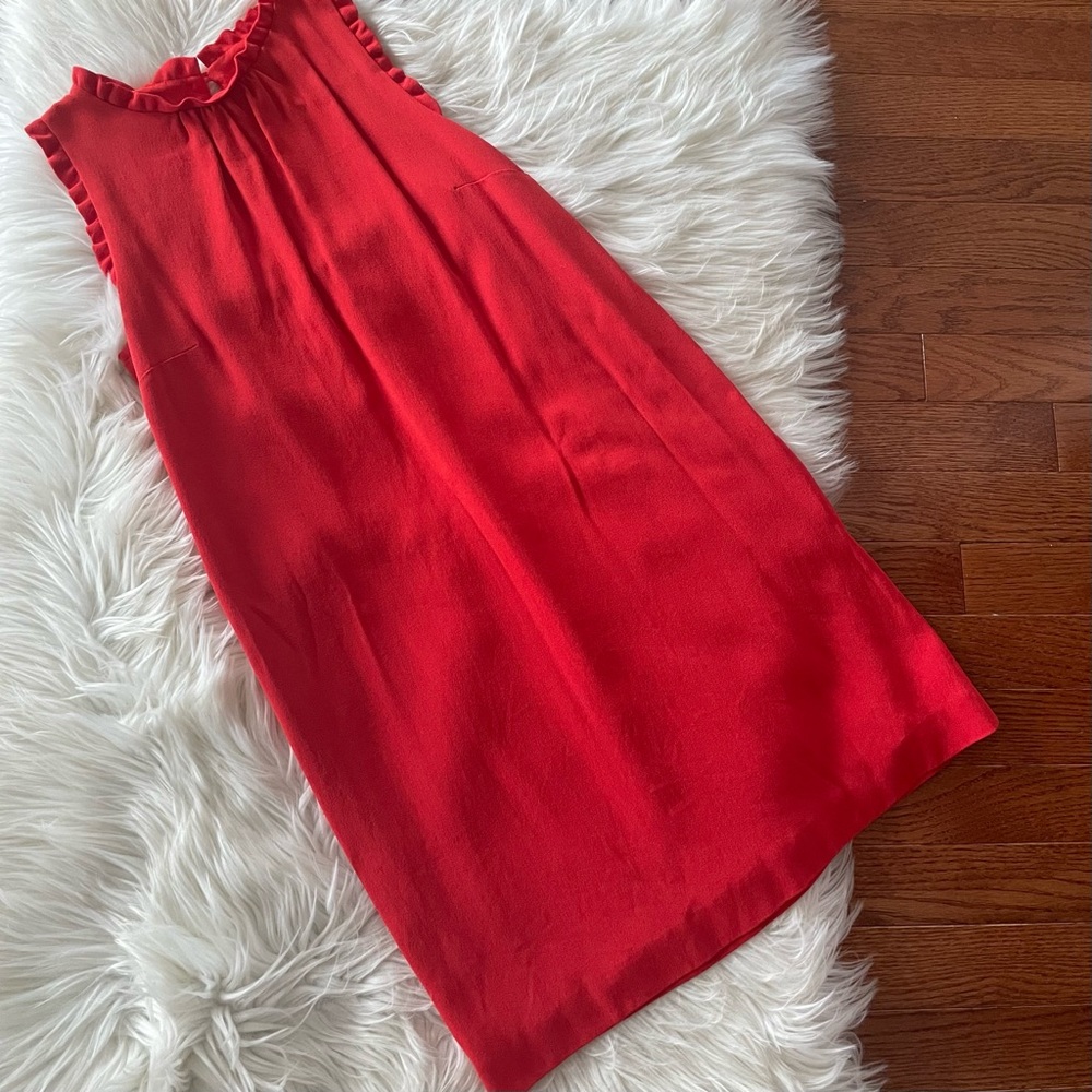 Sezane Adeline Sleeveless Dress Red Size 34 / 2 - Hand washed